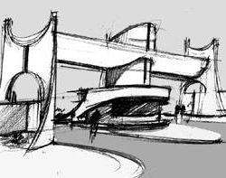 Architectural sketches