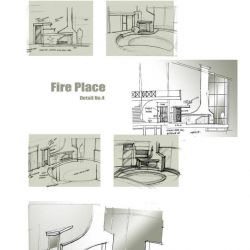 Architectural sketches