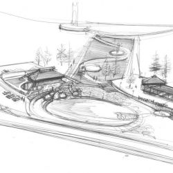 Architectural sketches