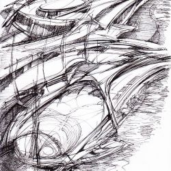 Architectural sketches