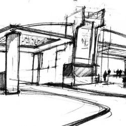 Architectural sketches