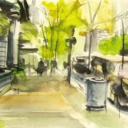 landscape drawing