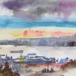 landscape drawing